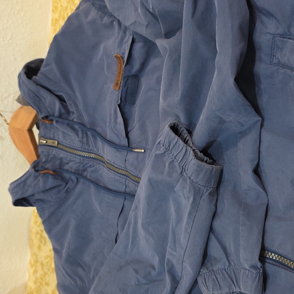 Columbia Men's Blue Windbreaker Jacket - Picture 10 of 10